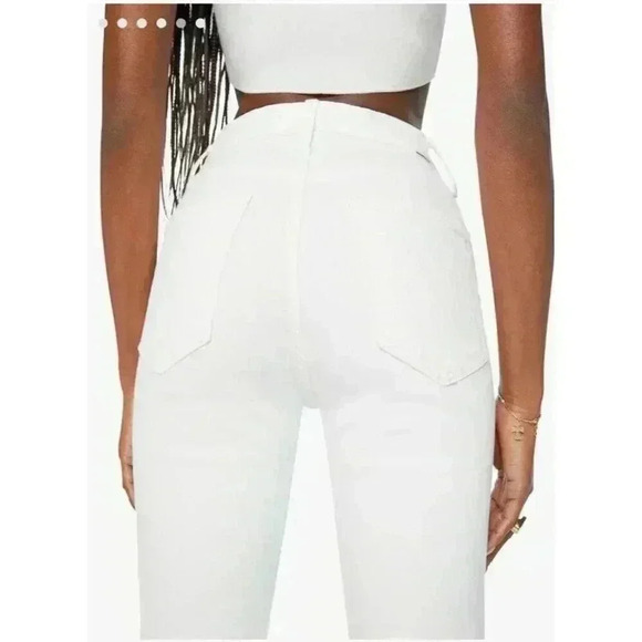 NWT Mother High Waisted Rider Ankle in Fairest Of Them All Straight Jeans 33 - Picture 4 of 16